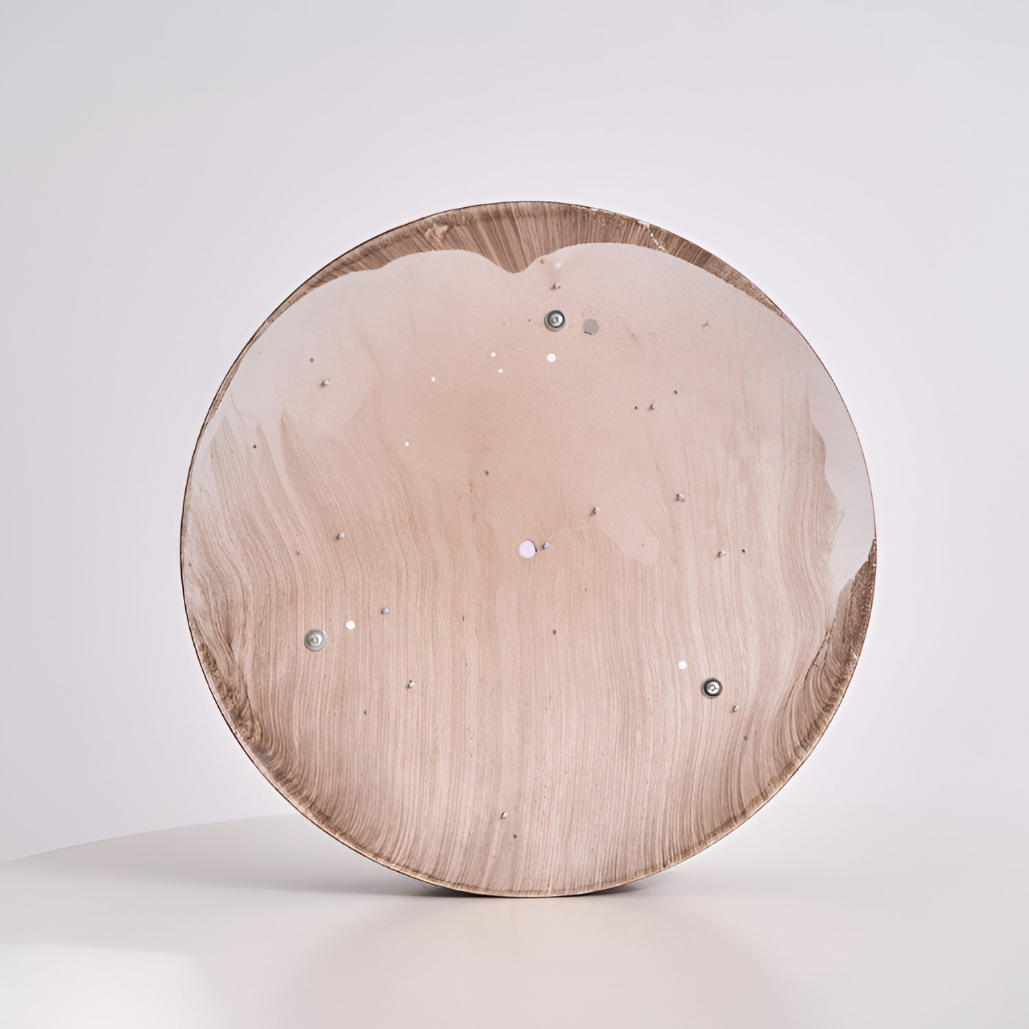 Lagdelt Træ-Effekt Loftslampe - Minimalistisk