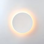 Minimalistisk Rund Væglampe - Moderne