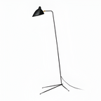 Industriel Minimalistisk Gulvlampe - Justerbar