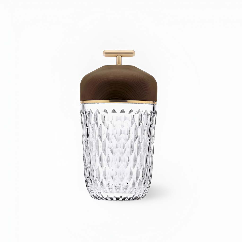 Minimalistisk Facetteret Bærbar Lampe - Ledningsfri