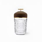 Minimalistisk Facetteret Bærbar Lampe - Ledningsfri