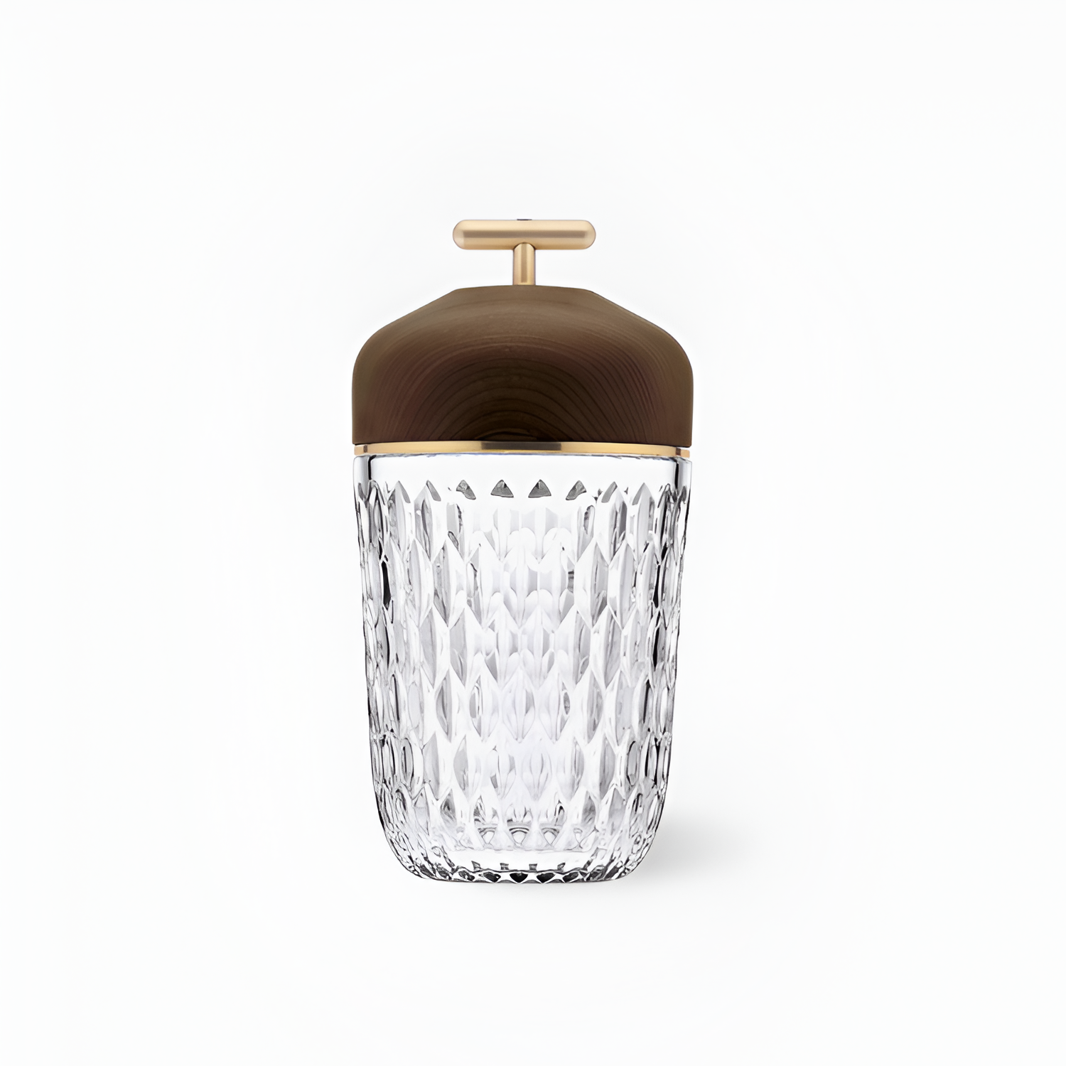 Minimalistisk Facetteret Bærbar Lampe - Ledningsfri