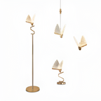 Minimalistisk Lampe I Sommerfugleform – Moderne