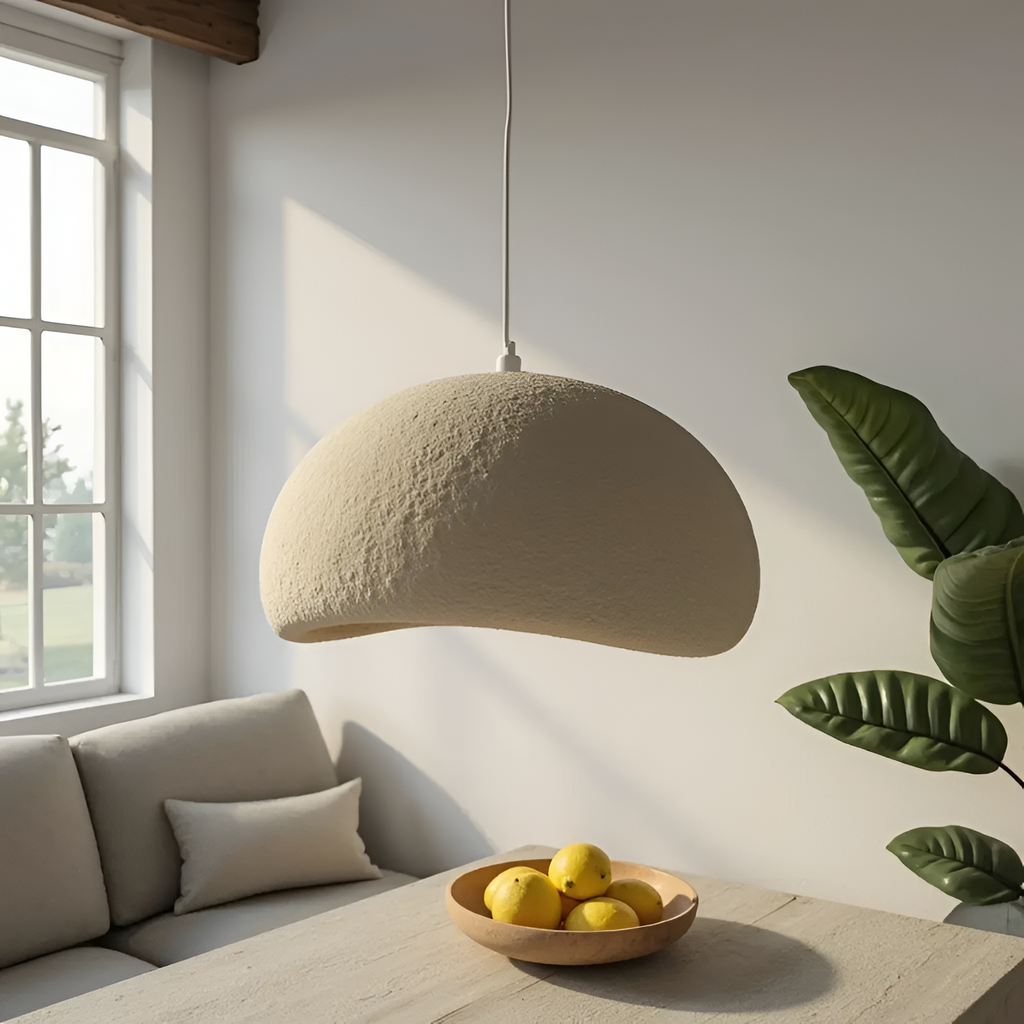 Wabi-Sabi Tekstureret Pendel - Nordisk Stenstil