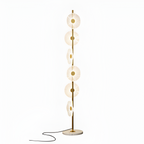Vertikal Multi-Disc Gulvlampe - Moderne Minimalistisk
