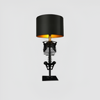 Skelet Brystkasse Bordlampe - Gotisk Boligindretning