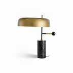 Minimalistisk Geometrisk Bordlampe - Industriel