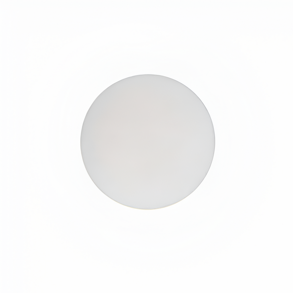 Minimalistisk Rund Væglampe - Moderne
