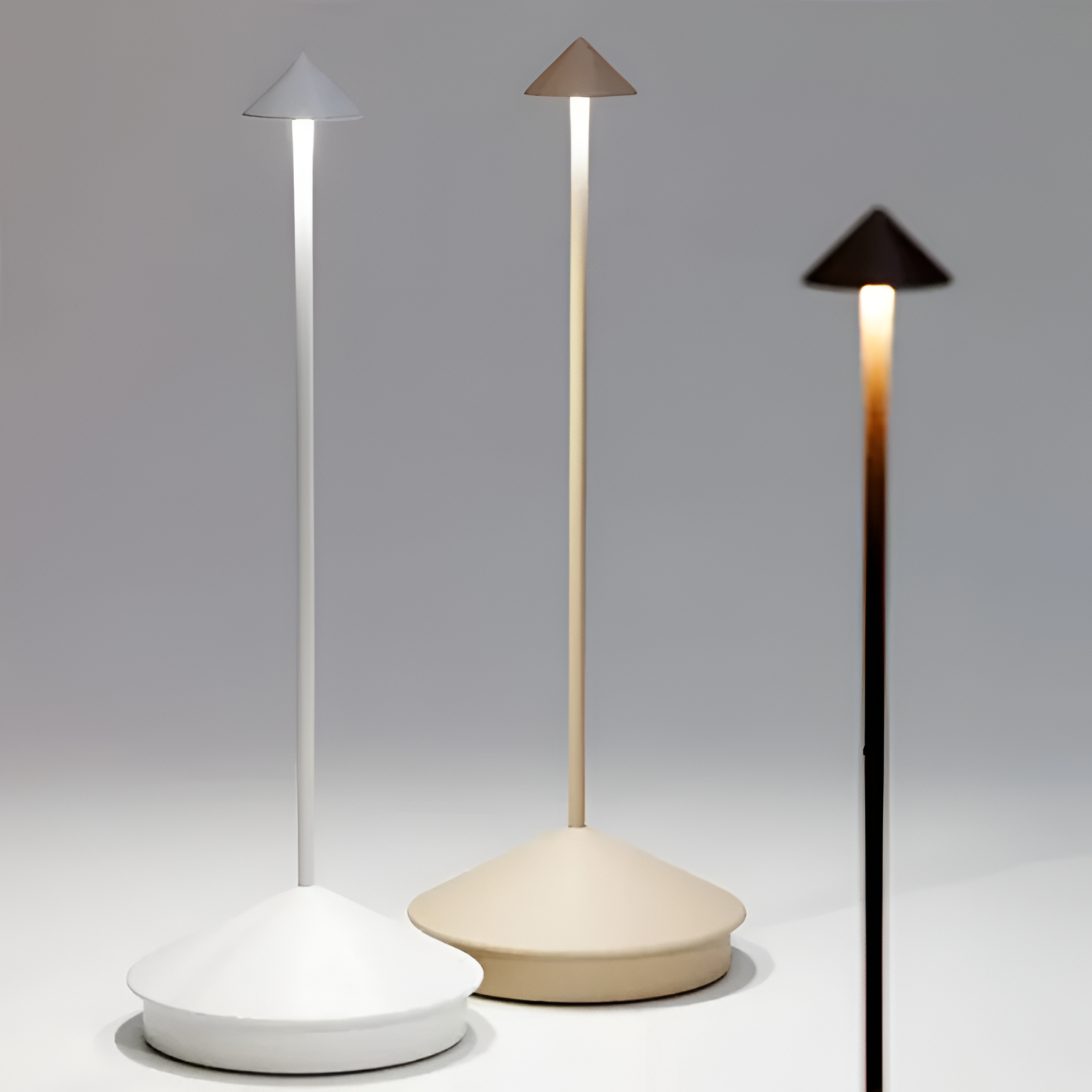 Minimalistisk Bærbar Bordlampe - Ledningsfri
