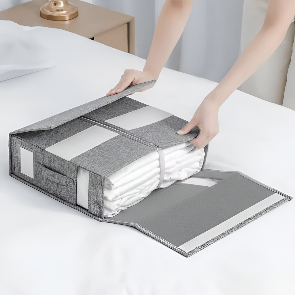 Minimalistisk Rektangulær Opbevaringsboks - Sammenfoldelig
