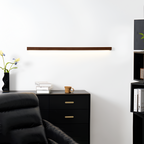 Lineær Træ Geometrisk Væglampe - Minimalistisk