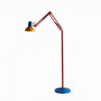 Memphis Industrial gulvlampe med flere arme – justerbar