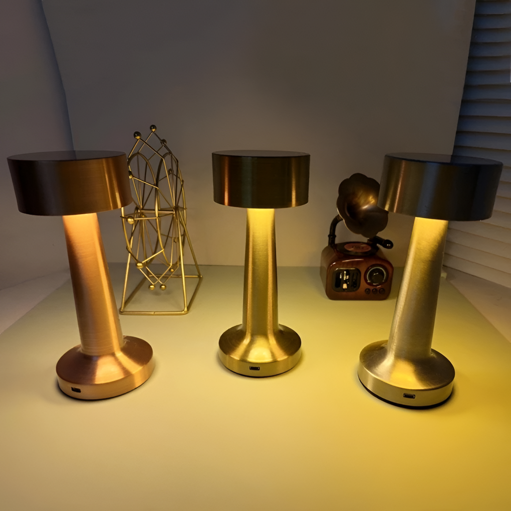 Aurelia Transportabel LED-lampe - Ledningsfri Skrivebordsbelysning