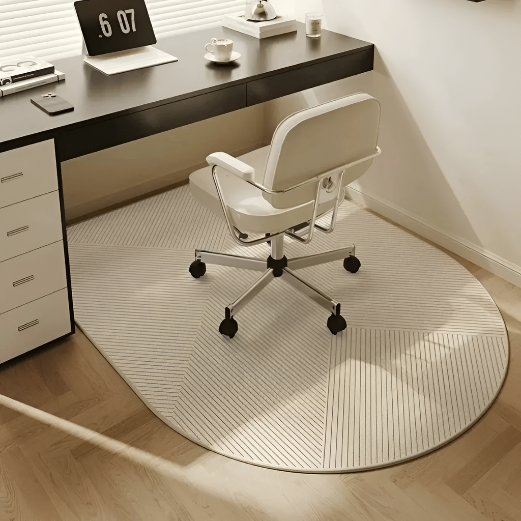 Moderne Minimalistisk Kontorunderlag - skridsikker beskyttelsesmåtte