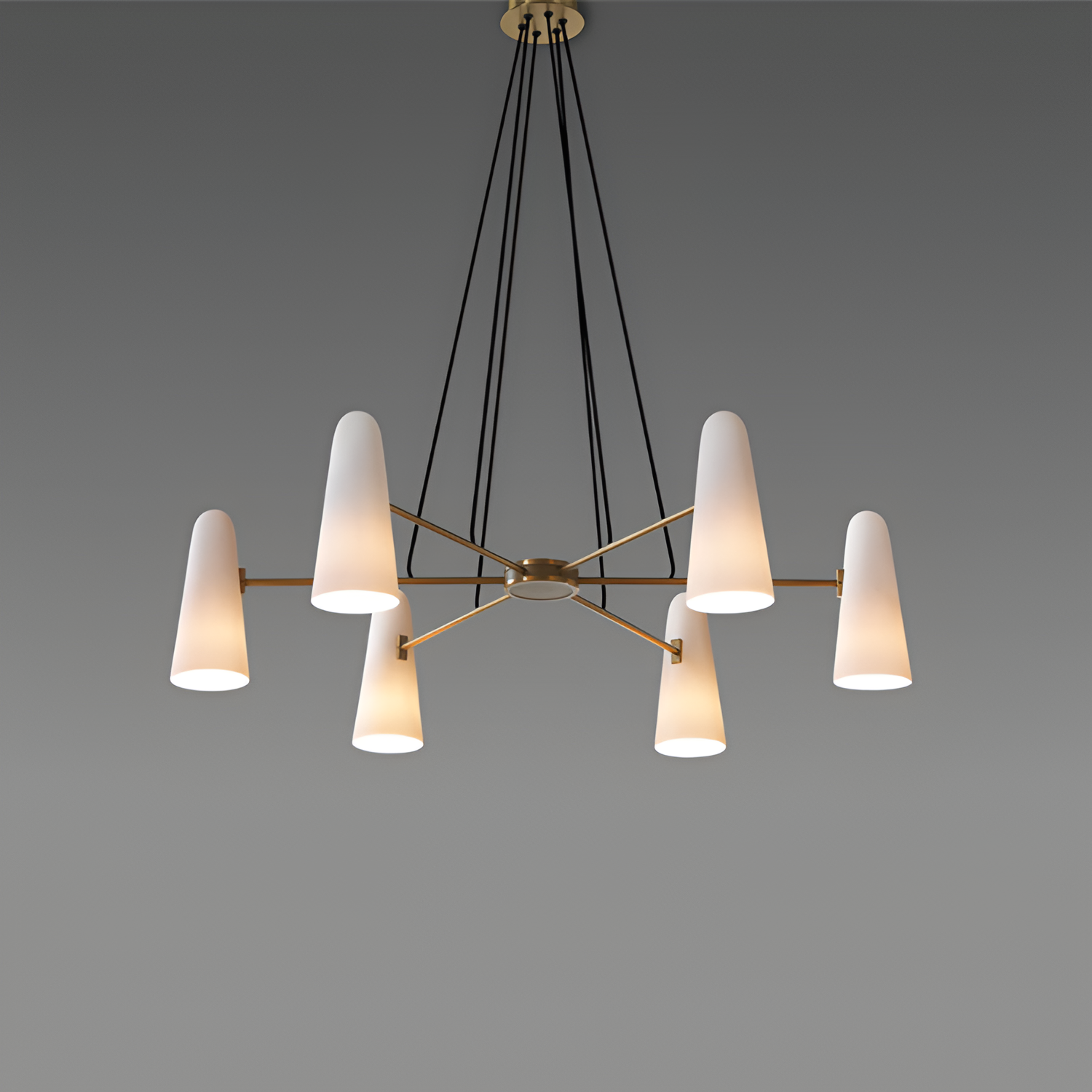Moderne Montfaucon Lysekrone - Minimalistisk