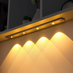 Trådløs LED-skinnelampe med sensor