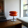 Glasbordlampe i italiensk stil