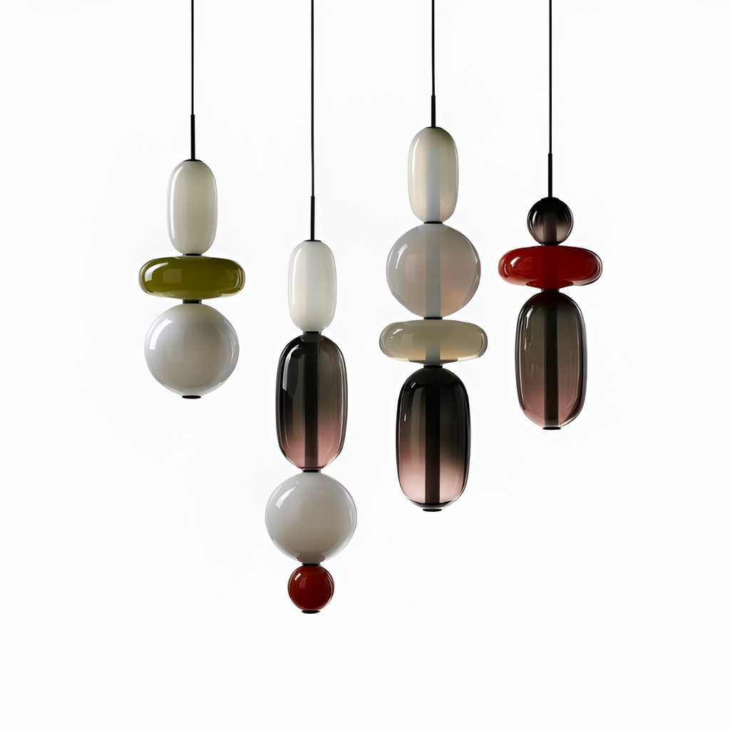 Sukkerglas Moderne Pendel - Dekorativ