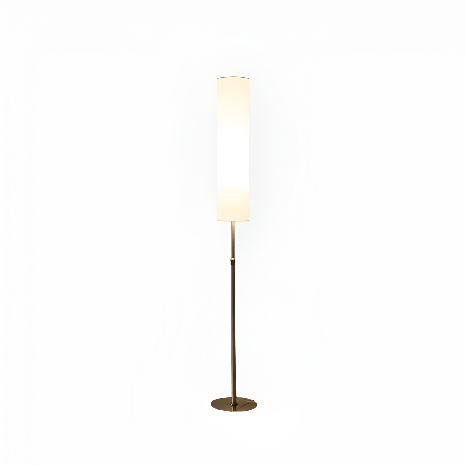 Minimalistisk Cylindrisk Gulvlampe - Justerbar