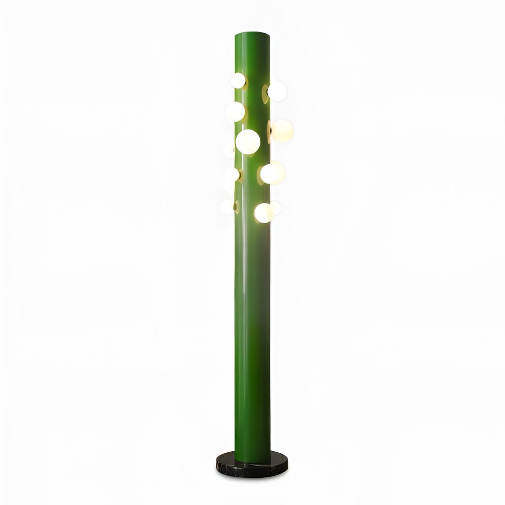 Minimalistisk Cylindrisk Gulvlampe - Multi-Lys