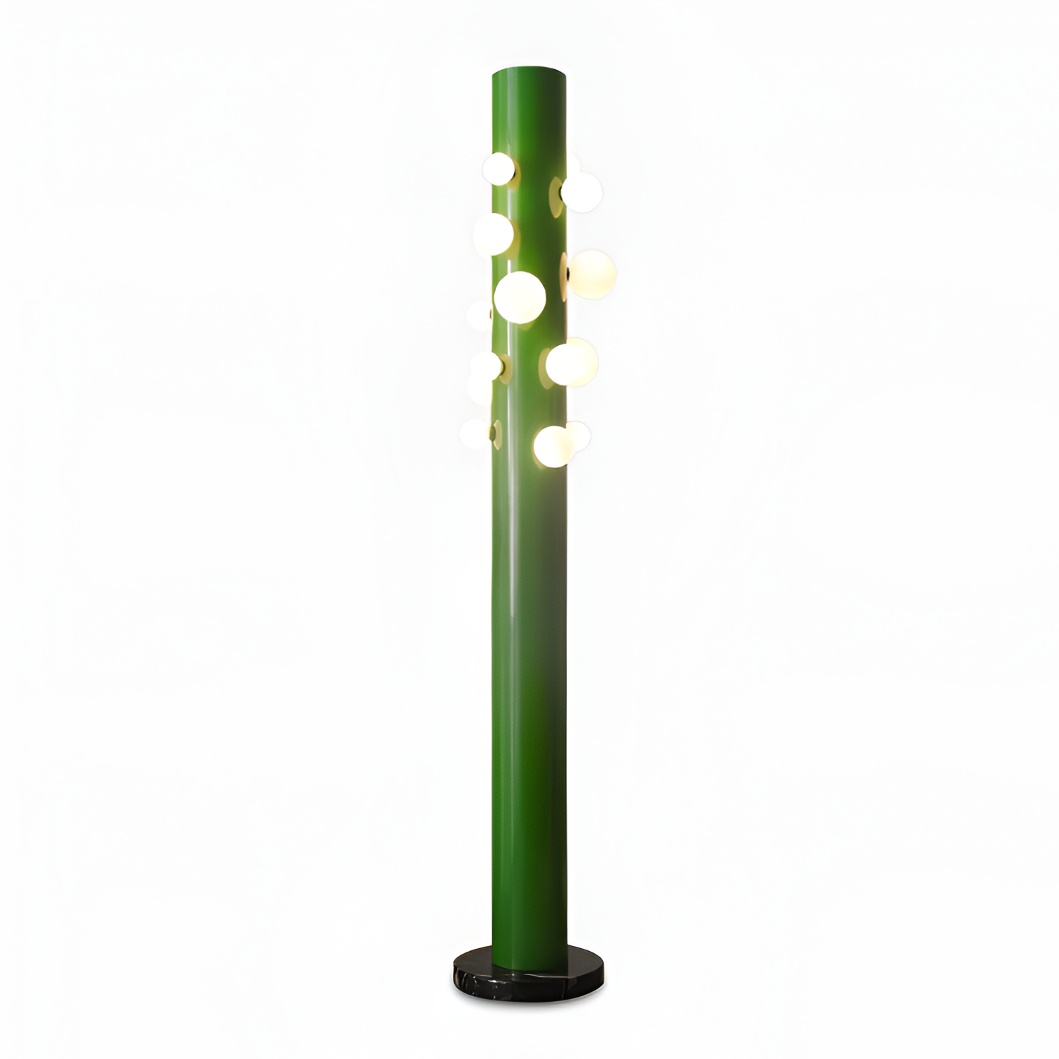 Minimalistisk Cylindrisk Gulvlampe - Multi-Lys
