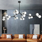 Moderne pendel med trægren-design