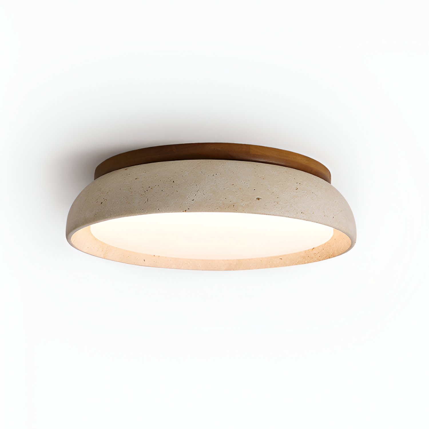 Travertine Minimalistisk Loftlampe - Dæmpbar