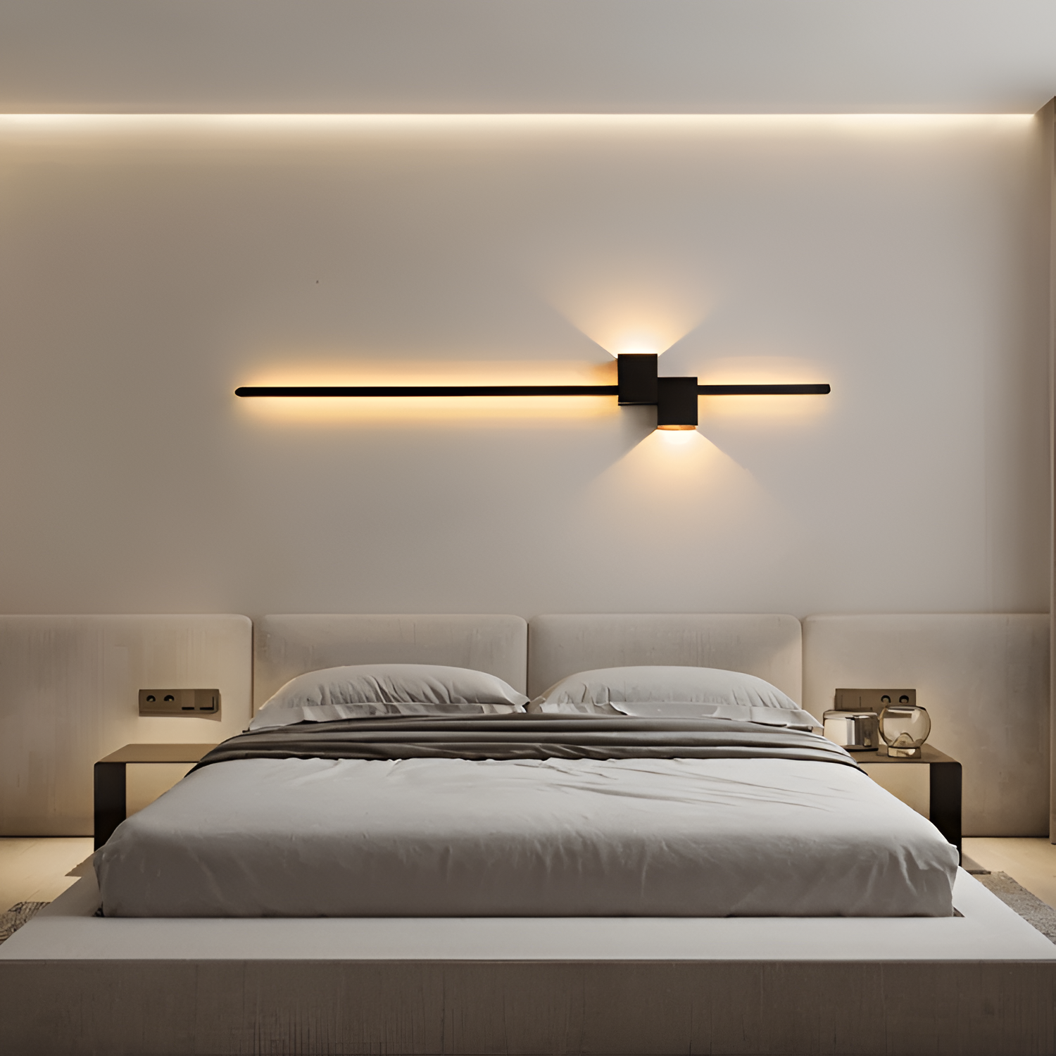 Minimalistisk LED Væglampe - Moderne Indirekte Belysning