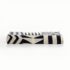 Geometrisk Mønstret Plaid - Vendbar