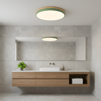 Skandinavisk Loftlampe med Træ - Moderne Hjemmebelysning