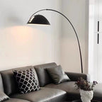 Minimalistisk Buet Gulvlampe - Justerbart Metal Arbejdslys