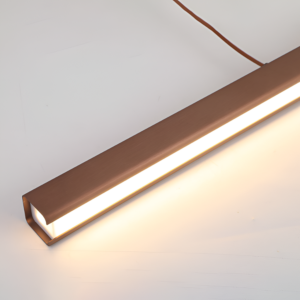 Minimalistisk Lineær Pendellampe - Strømlinet