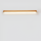 Væglampe i massivt træ med LED-lys - japansk stil