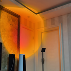 Sunset Projektionsgulvlampe - Gylden Time Stemningsbelysning