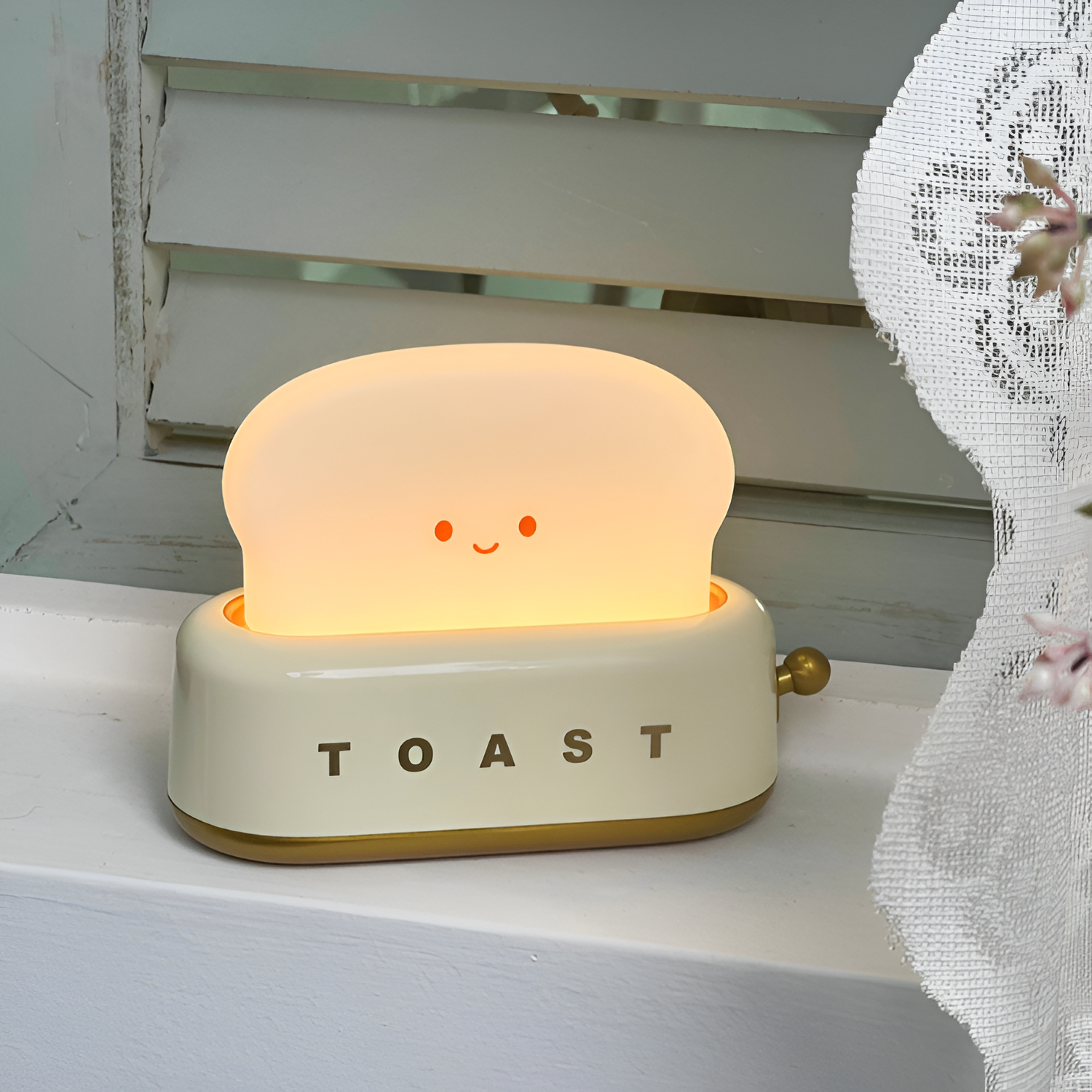 Genopladelig Minimalistisk Brødristerlampe - Dæmpbar