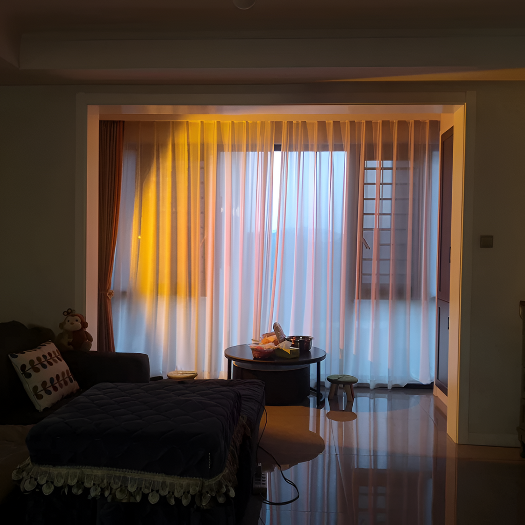 Sunset Projektionsgulvlampe - Gylden Time Stemningsbelysning