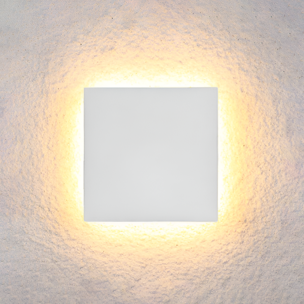 Minimalistisk Rund Væglampe - Moderne