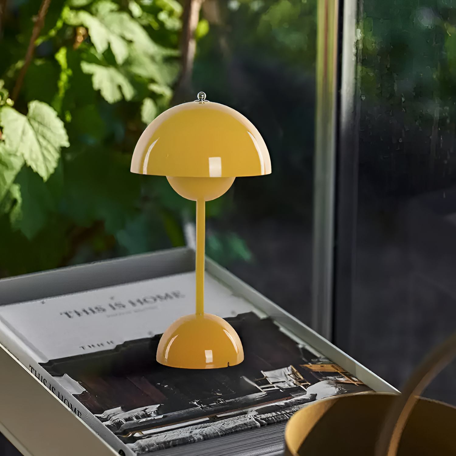 Minimalistisk Bærbar Bordlampe - Dæmpbar