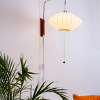 Svingarm Rillet Væglampe - Minimalistisk