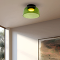 Flerlaget Transparent Glasloftlampe - Minimalistisk