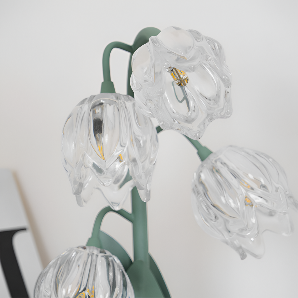 Organisk Botanisk Bordlampe - Dæmpbar