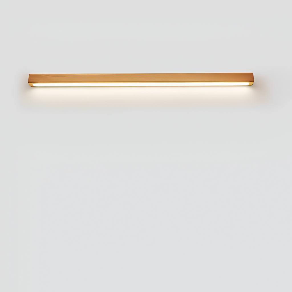 Væglampe i massivt træ med LED-lys - japansk stil