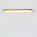 Væglampe i massivt træ med LED-lys - japansk stil