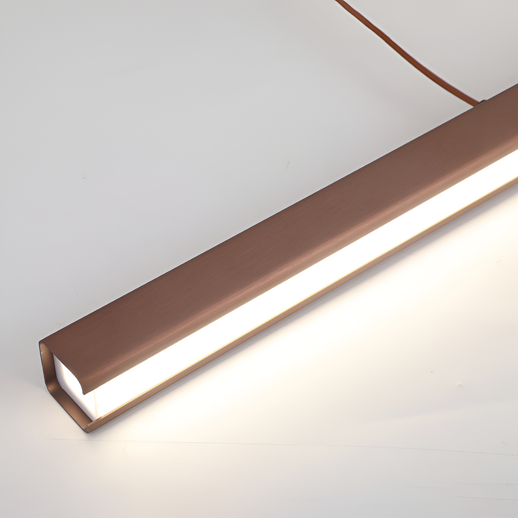 Minimalistisk Lineær Pendellampe - Strømlinet