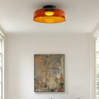 Flerlaget Transparent Glasloftlampe - Minimalistisk