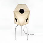 Geometrisk Papirlampe i Washi - Minimalistisk