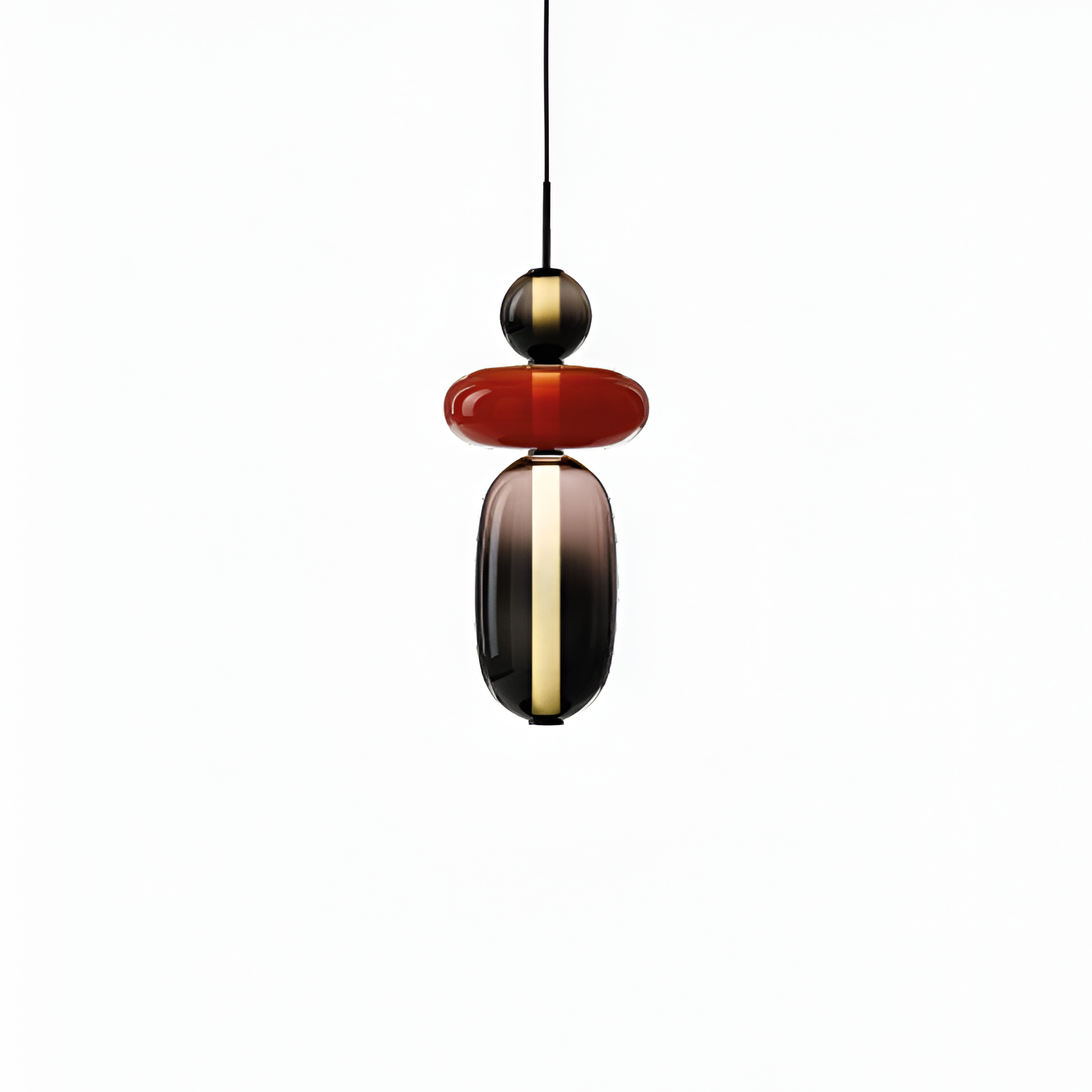 Sukkerglas Moderne Pendel - Dekorativ