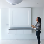 Plisseret Minimalistisk Loftlampe - Dæmpbar