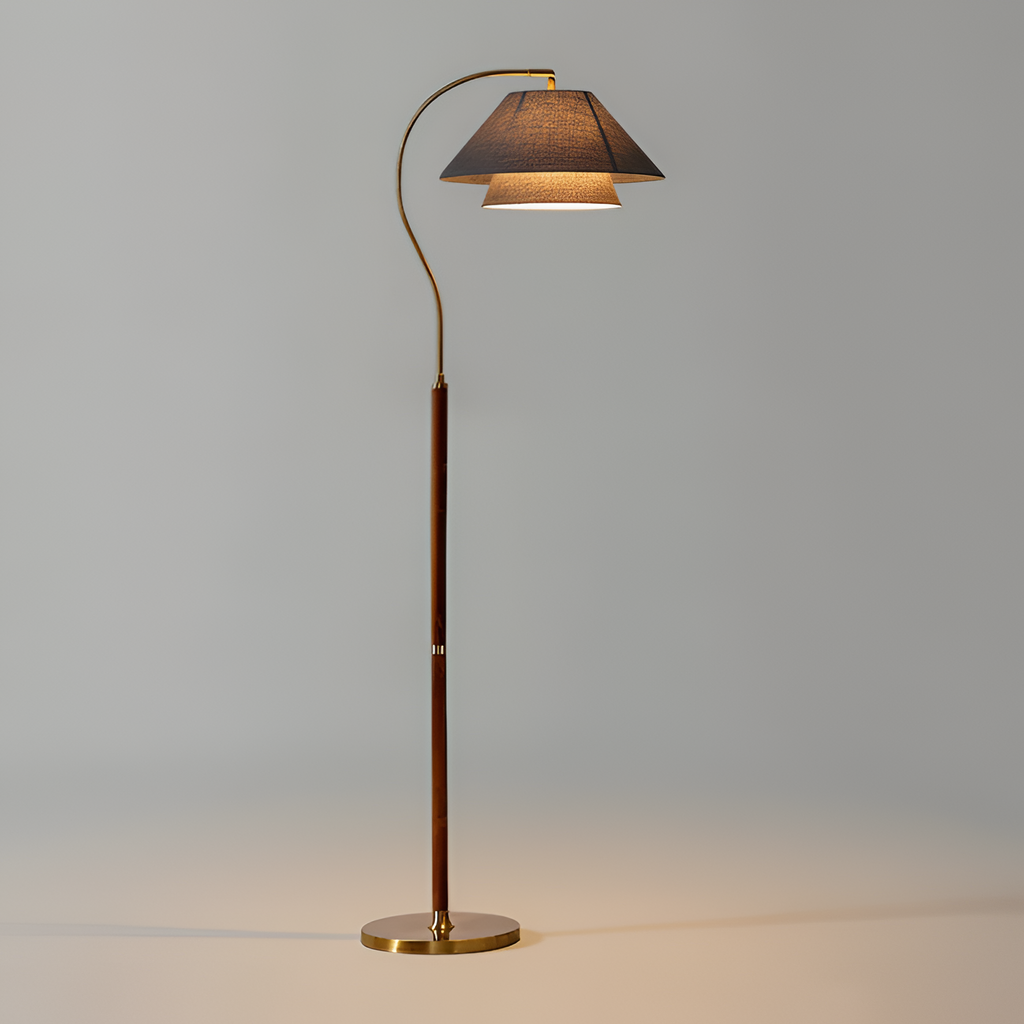 Buet Gulvlampe - Minimalistisk