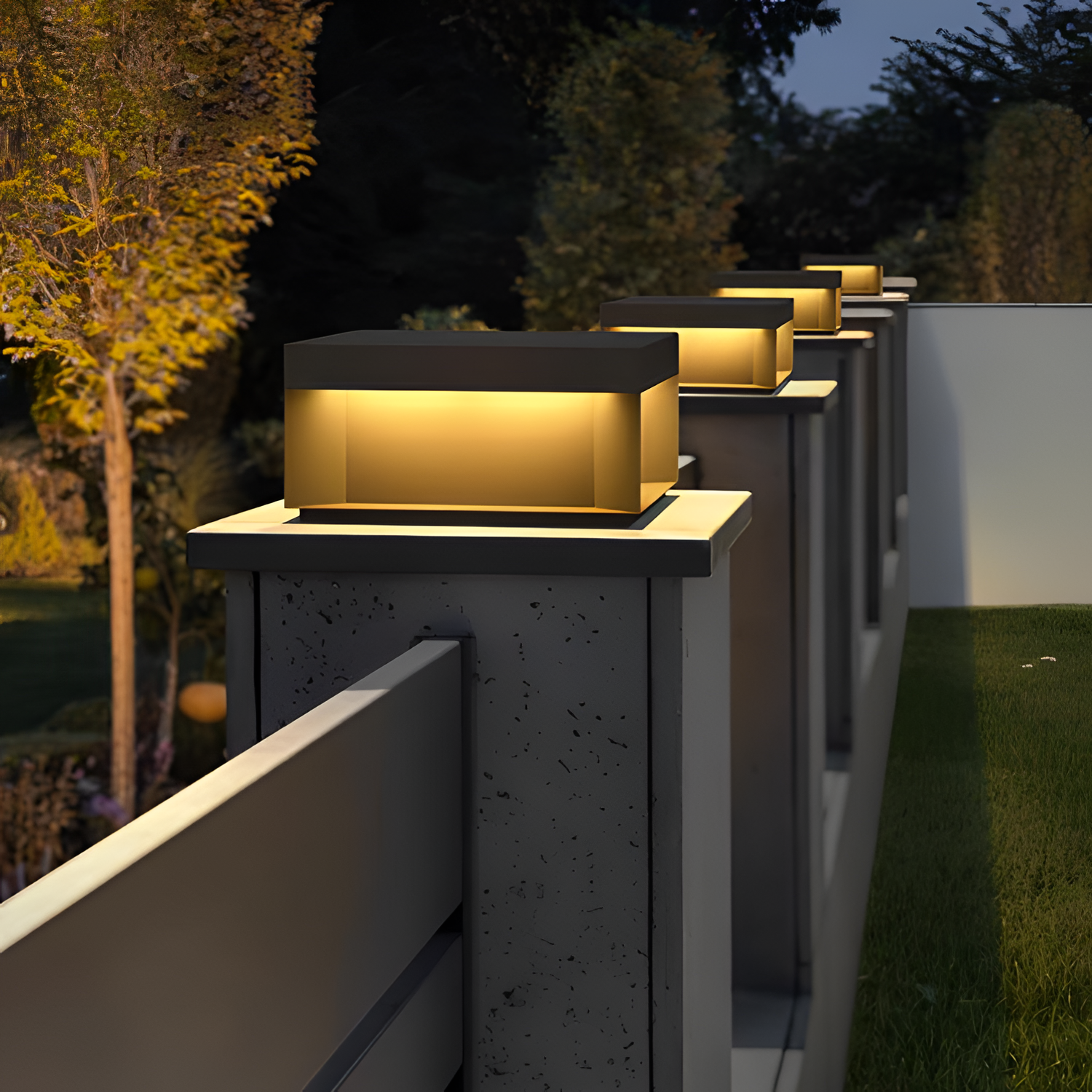 Minimalistisk Solcelle Udendørslampe - Moderne